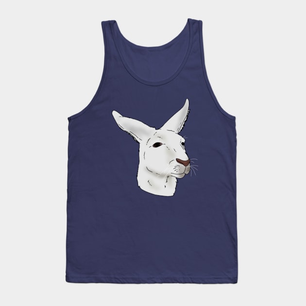 Albino Kangaroo Tank Top by Animals shop